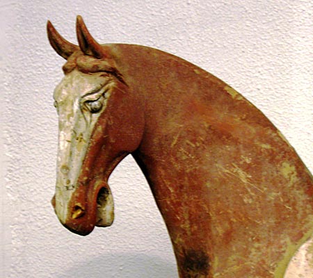 grand cheval tang - Grand Cheval Tang - Dynastie Tang (618 - 906) - archives