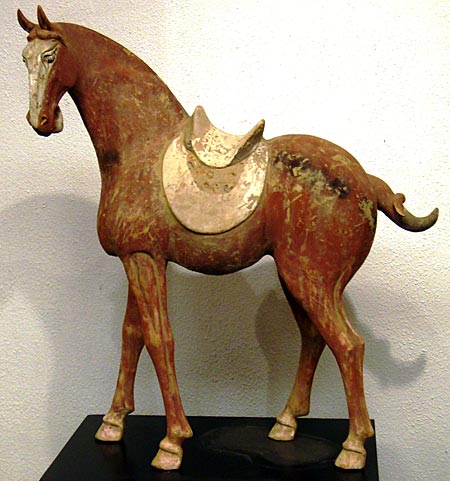grand cheval tang - Grand Cheval Tang - Dynastie Tang (618 - 906) - archives