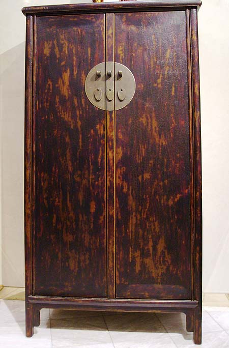 paire d’armoires en orme avec traces de laque - Paire d’armoires en orme avec traces de laque - XIX° siècle - archives