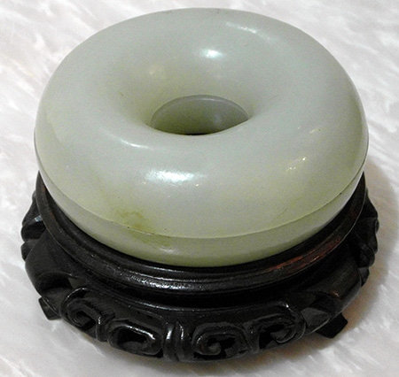 bote ronde en forme de roue - Bote ronde en forme de roue - XIX° sicle - jades