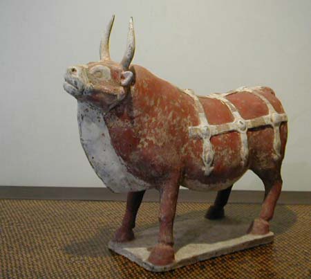 red and white buffalo - Red and white buffalo - Northen Wei dynasty ( 386-535 ) - files