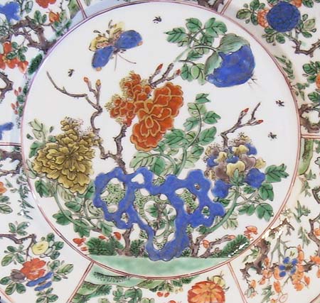 ensemble famille verte - Ensemble Famille Verte - Epoque Kangxi ( 1662-1722 ) - archives