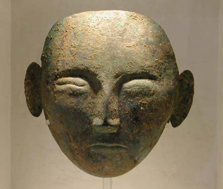 funeral mask  - Funeral mask  -  Liao dynasty ( 907-1125 ) - files