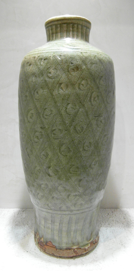 meiping celadon vase - Meiping celadon vase - Ming Dynasty circa 1500 - porcelains