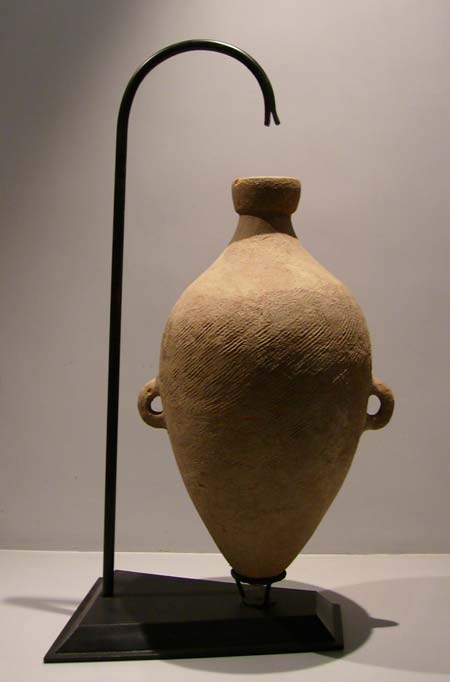 neolithic amphora - Neolithic Amphora - YANGSHAO Culture ( -4515  -2310 BC ) - terra cotta