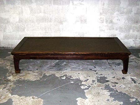 opium bed like low table - Opium bed like low table - Shanxi province circa 1850 - files