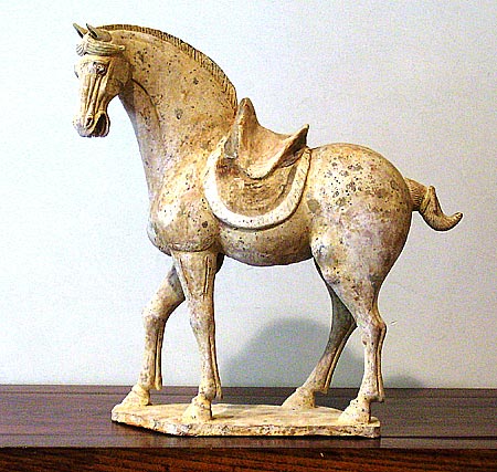 standing horse - Standing Horse - Tang Dynasty ( 618-906 )  - files
