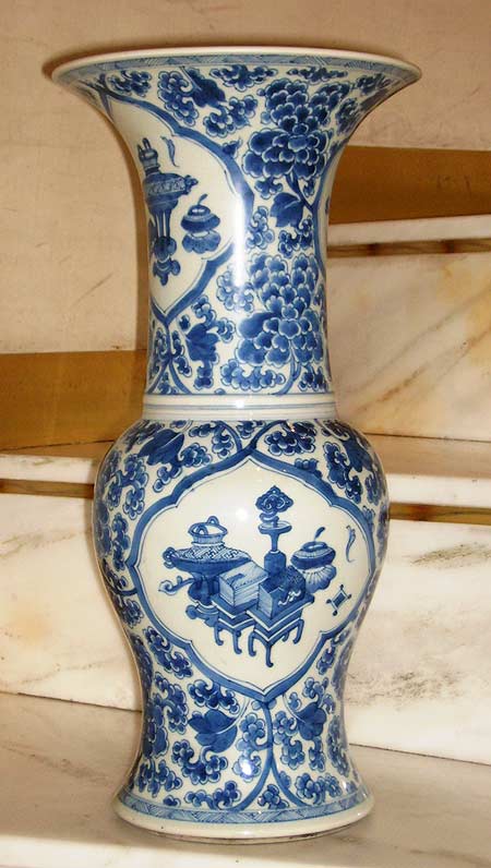 big yen yen vase - Big yen yen vase - Kangxi period (1662 - 1722)  - porcelains