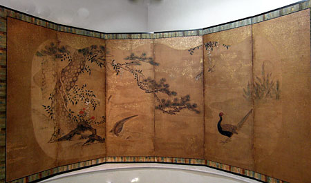 6 fold screen - 6 fold screen - Japan end XVIII th century - screens