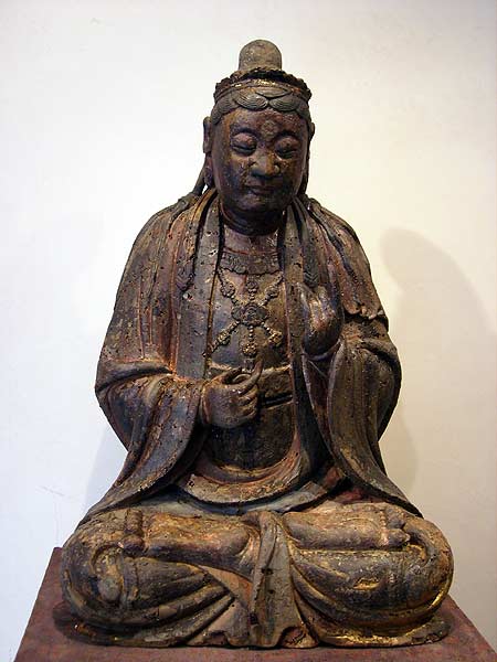 boddisattva en bois - Boddisattva en bois - Dynastie Ming XVI-XVII° siècle  - archives