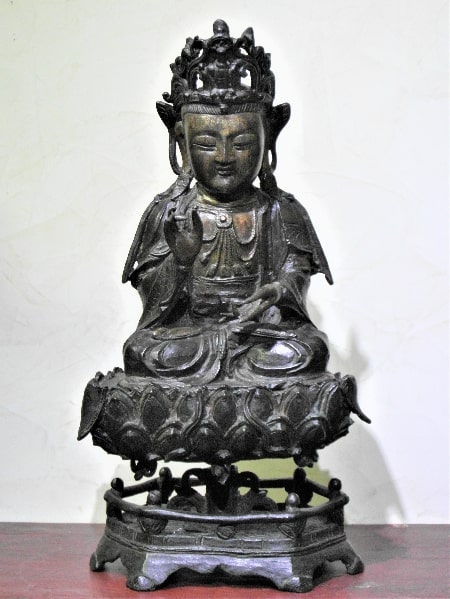 guanyin - Guanyin - Dynastie Ming XVII° siècle - bronzes