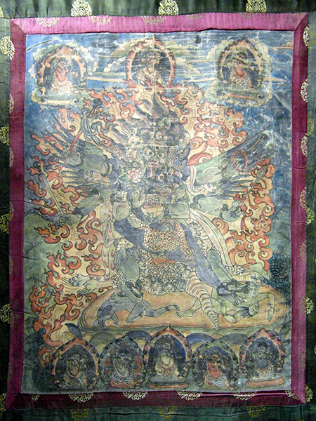 tangkha - Tangkha - Tibet fin XVIII° début XIX° siècle - peintures