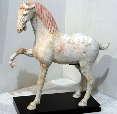 important prancing horse - Important prancing Horse - Tang Dynasty (618 - 906) - files