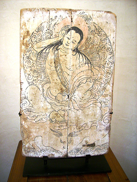 milarepa - Milarepa - Ming Dynasty circa 1400  - wood