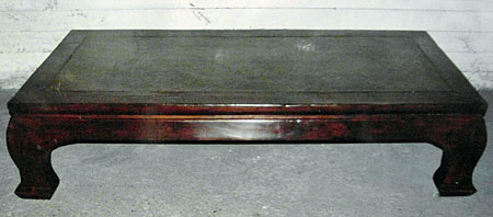 opium bed - Opium bed - End of Qing Dynasty - furnitures