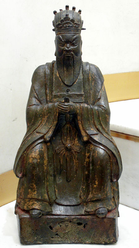 grand immortel taoïste - Grand Immortel taoïste - Dynastie Ming vers 1600 - bronzes